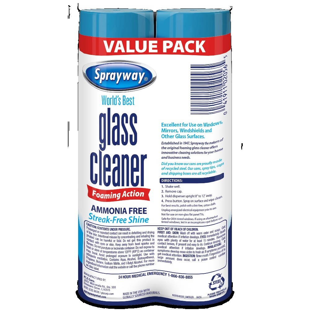 Nettoyant pour vitres en aéros - Glass Cleaner Streak avis et prix